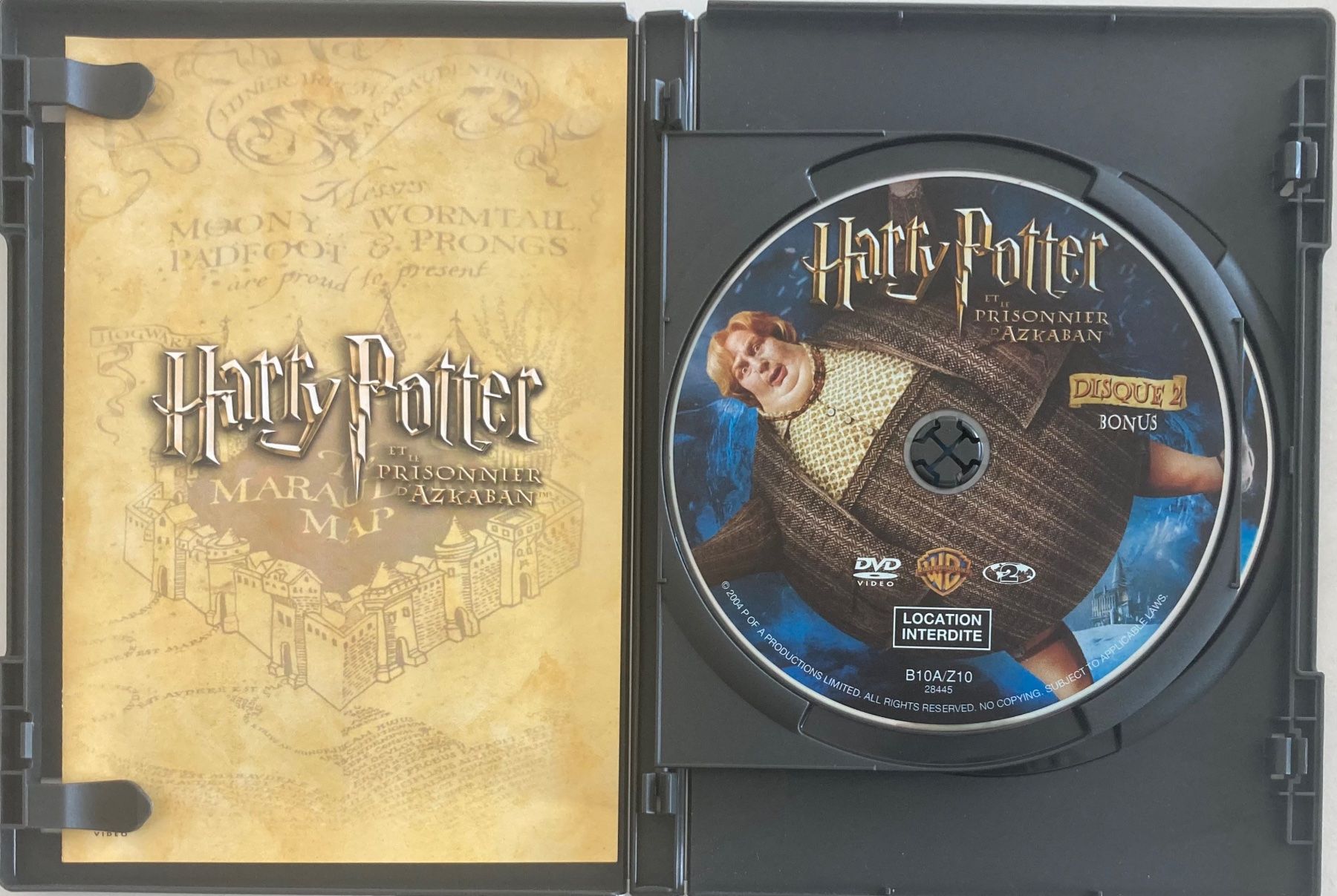 Tutti i DVDs: HARRY POTTER ET LE PRISONNIER D'AZKABAN – Usato da Poliez-Pittet venduto da Newtown-Records 2