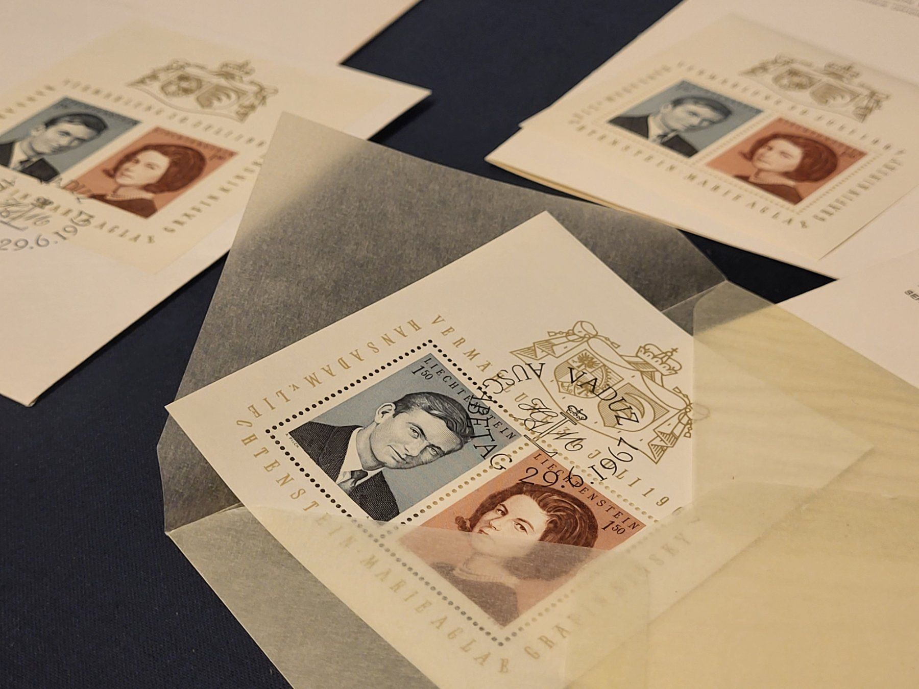 Tutti i francobolli: Briefmarken FL, "Vermählung Hansadam..." – Nuovo (secondo la descrizione) da Uster venduto da gurust 3