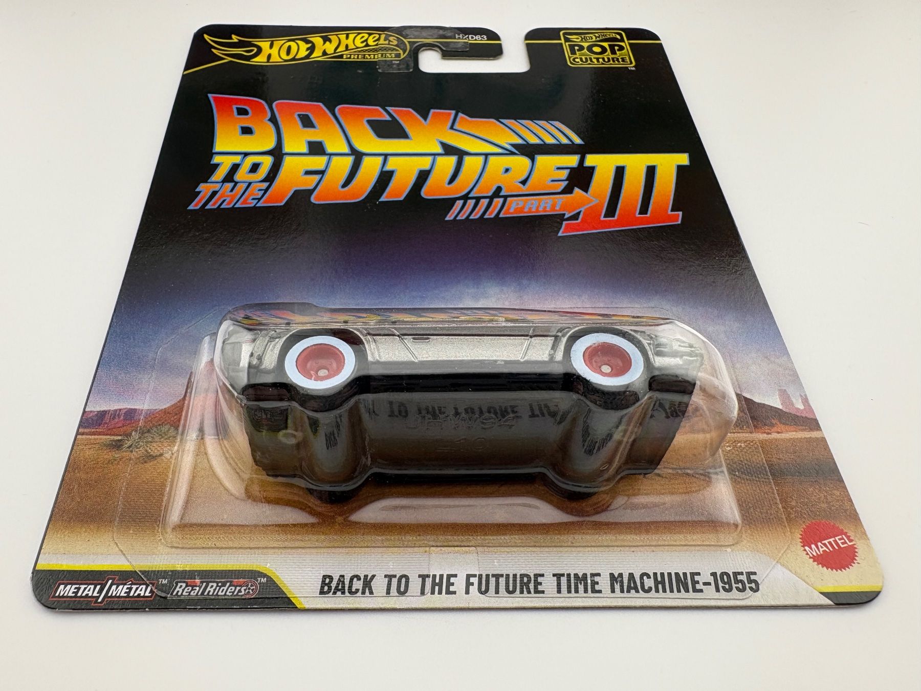 Hot Wheels Modellini d'auto: Hot Wheels Back to the Future Time Machine Premium – Nuovo e nell'imballaggio originale da Flawil venduto da HeisseReifen 4