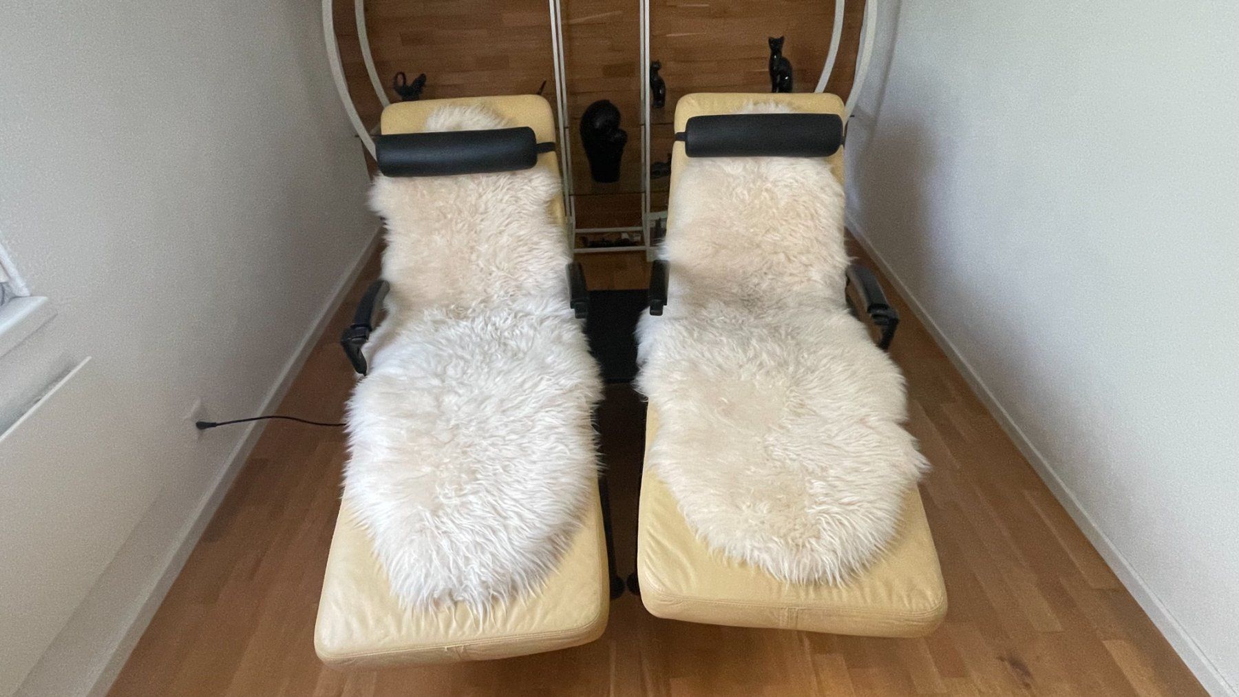 Chaises longues: Lounge-Sessel, 2 Stk. Leder und Elektrisch – D'occasion à Udligenswil par Quarz2002 7