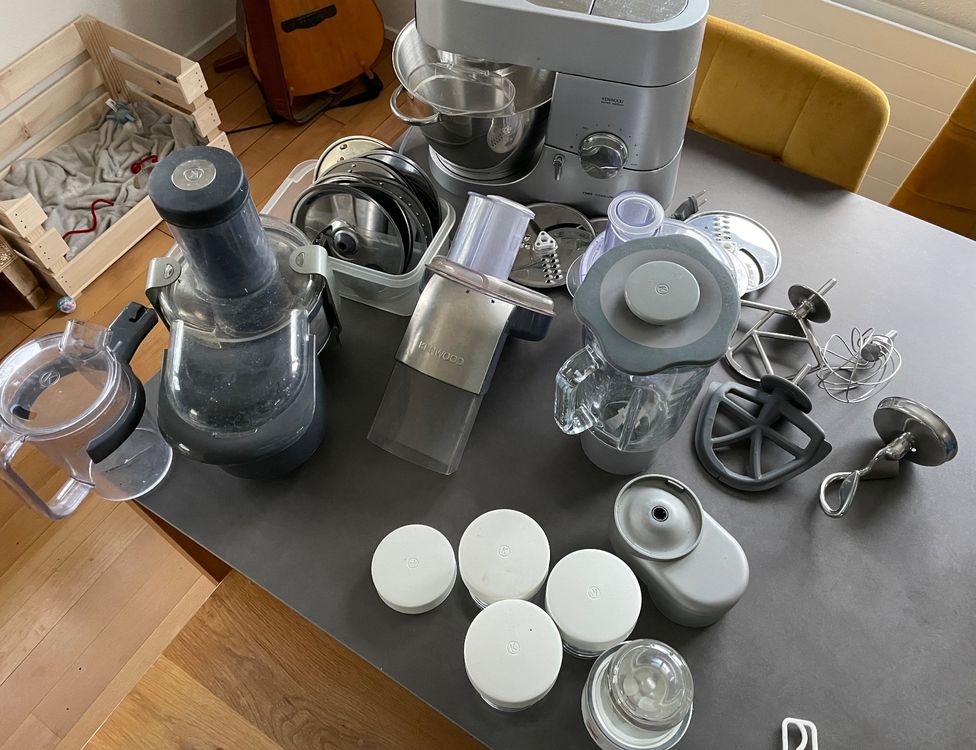 Kenwood Chef Titanium mit Zubehör Kaufen auf Ricardo