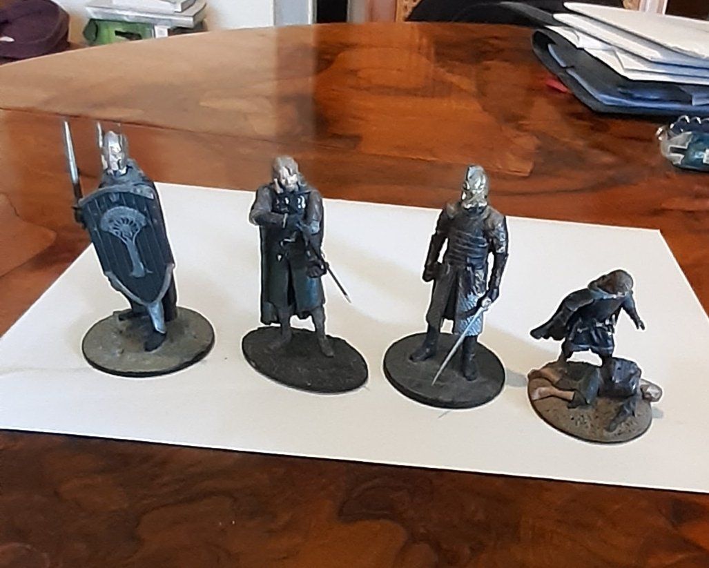 Statuette: Herr der Ringe Zinn figuren – Nuovo (secondo la descrizione) da Aarburg venduto da zumzeus