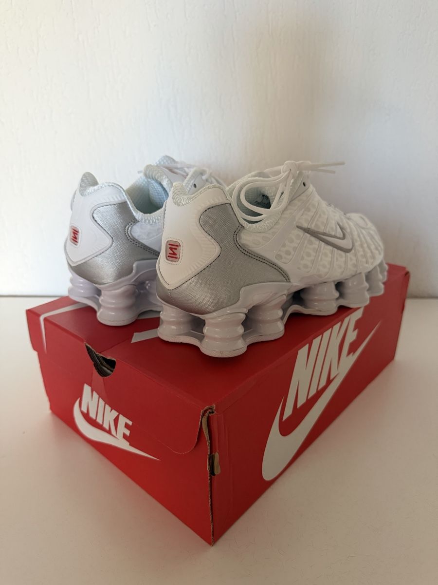 Nike Scarpe da uomo: Nike Shox TL White Silver  – Nuovo e nell'imballaggio originale da Dübendorf venduto da Sneaker_Seller 4