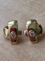 Pierre Lang Ohrstecker  Schleifenform Vergoldetes Edelmetall
