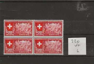 Alle Briefmarken: timbre 220 bloc de 4 ** – Neu (gemäss Beschreibung) aus Sorvilier von carose01