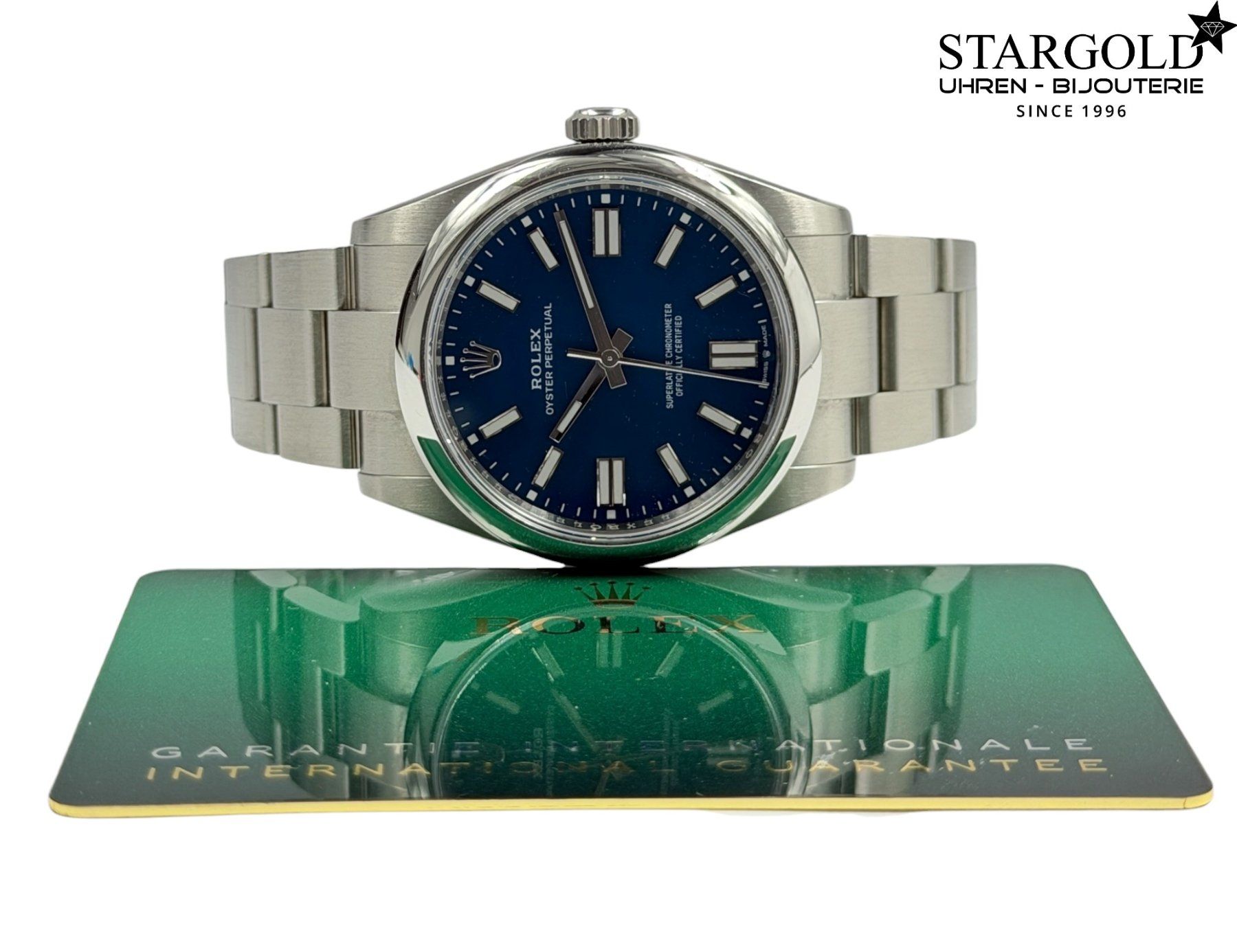 Rolex Orologi: Rolex Oyster Perpetual 41 - 134300 – Nuovo e nell'imballaggio originale da Zürich venduto da Stargold-Uhren 8