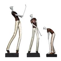 Golf Figuren Set, moderne Dekoration für Golffreunde!