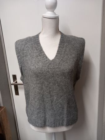 OPUS Pullunder mit Mohair, Gr.38, grau, top Zustand