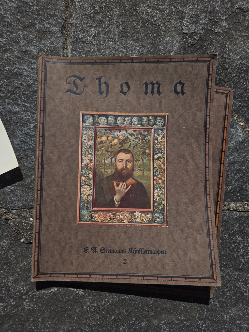 Libri: antike Kunstmappe des Schweizerischen Beobachters/Seemanns – Usato da Reinach AG venduto da BrocanteAGSued 7
