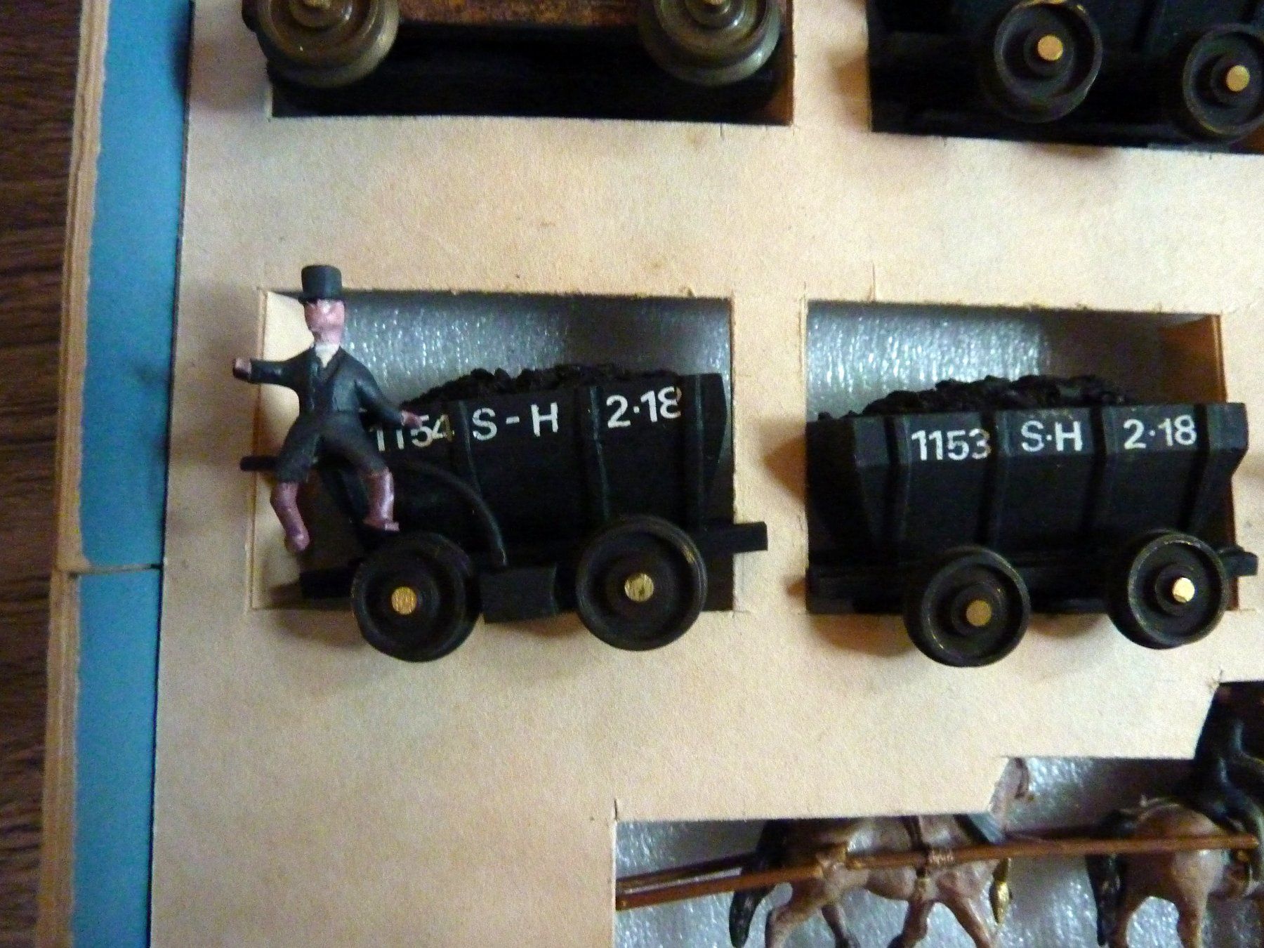 Modelleisenbahnen: Ancien train minier fabriqué à la main HO – Neu (gemäss Beschreibung) aus Bern von Dedonegro 2