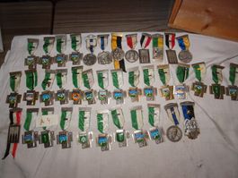 Schützenmedaillen Lot