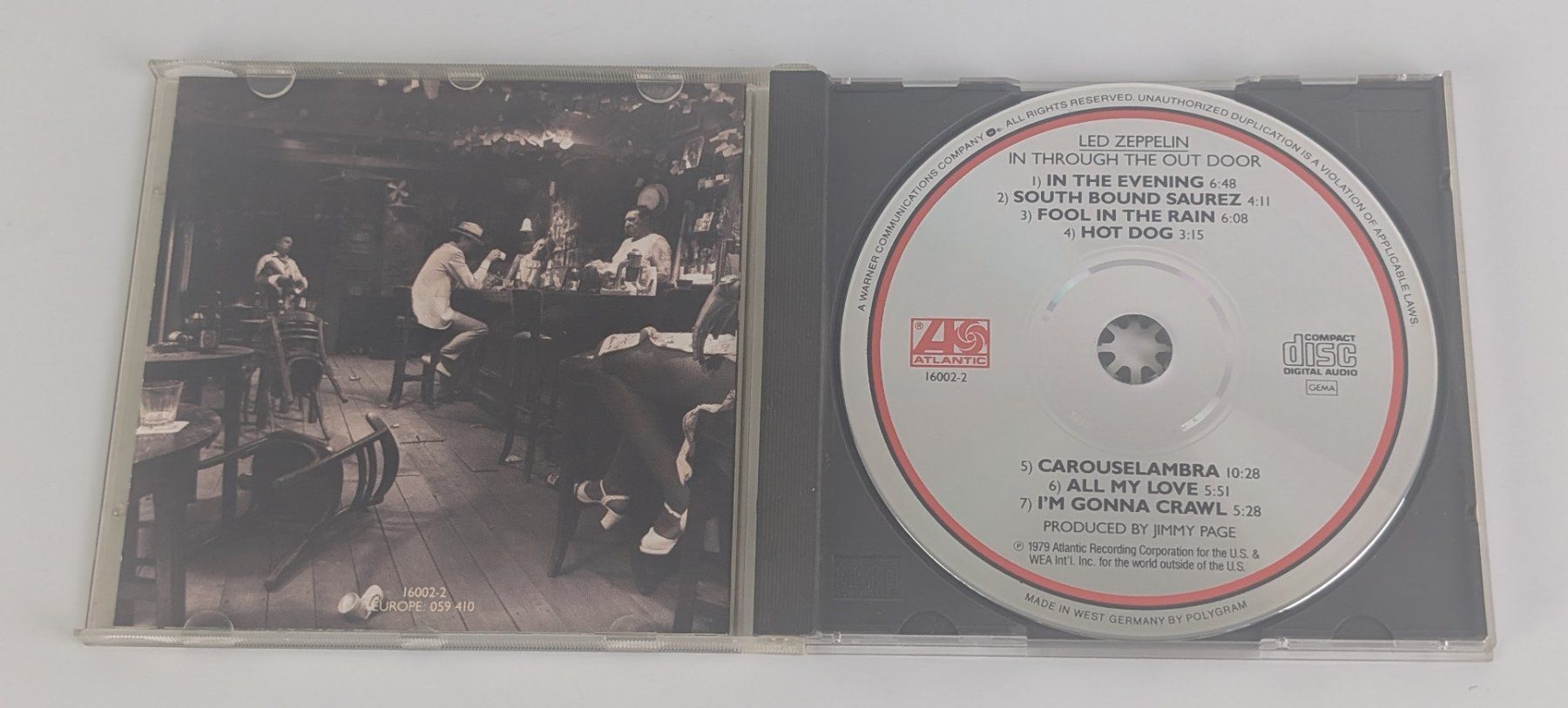 CD: Led Zeppelin - In Through the Out Door CD - Top – Usato da Zürich venduto da 1.Simon 2