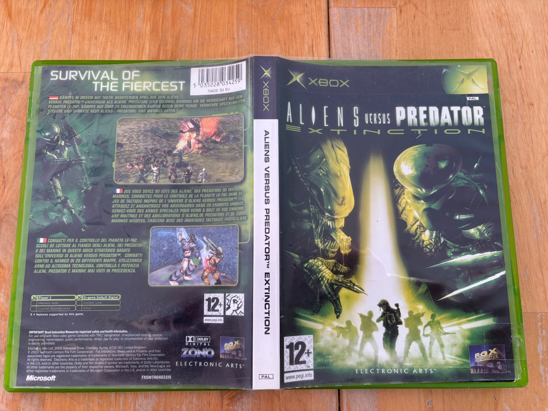 Spiele: Aliens vs. Predator Extinction (CIB) – Gebraucht aus Frenkendorf von gelbeZinnie