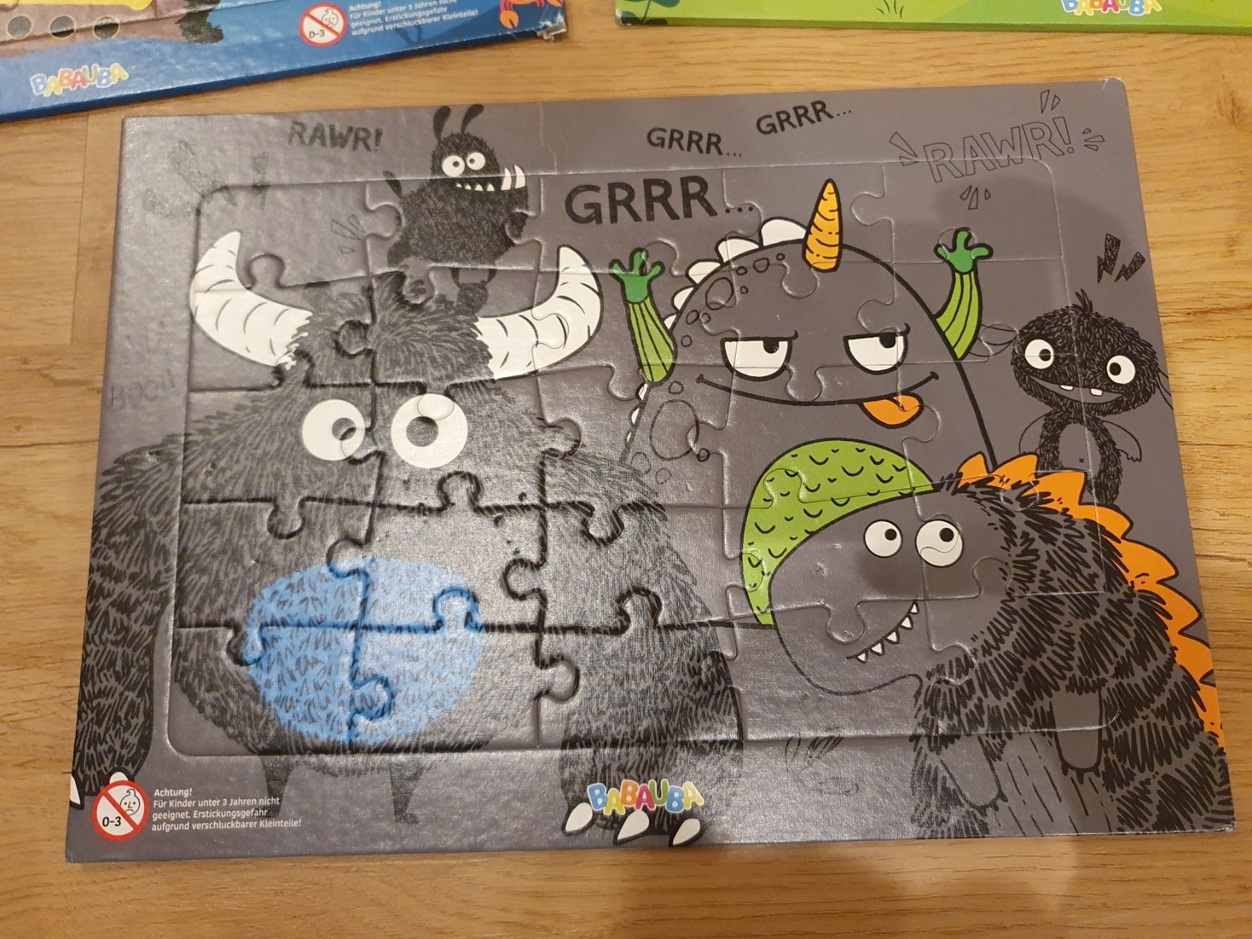 Puzzles: Babauba 5 Rahmen Puzzle, ab 3 Jahren – Gebraucht aus Heinrichswil von frankie19860 5