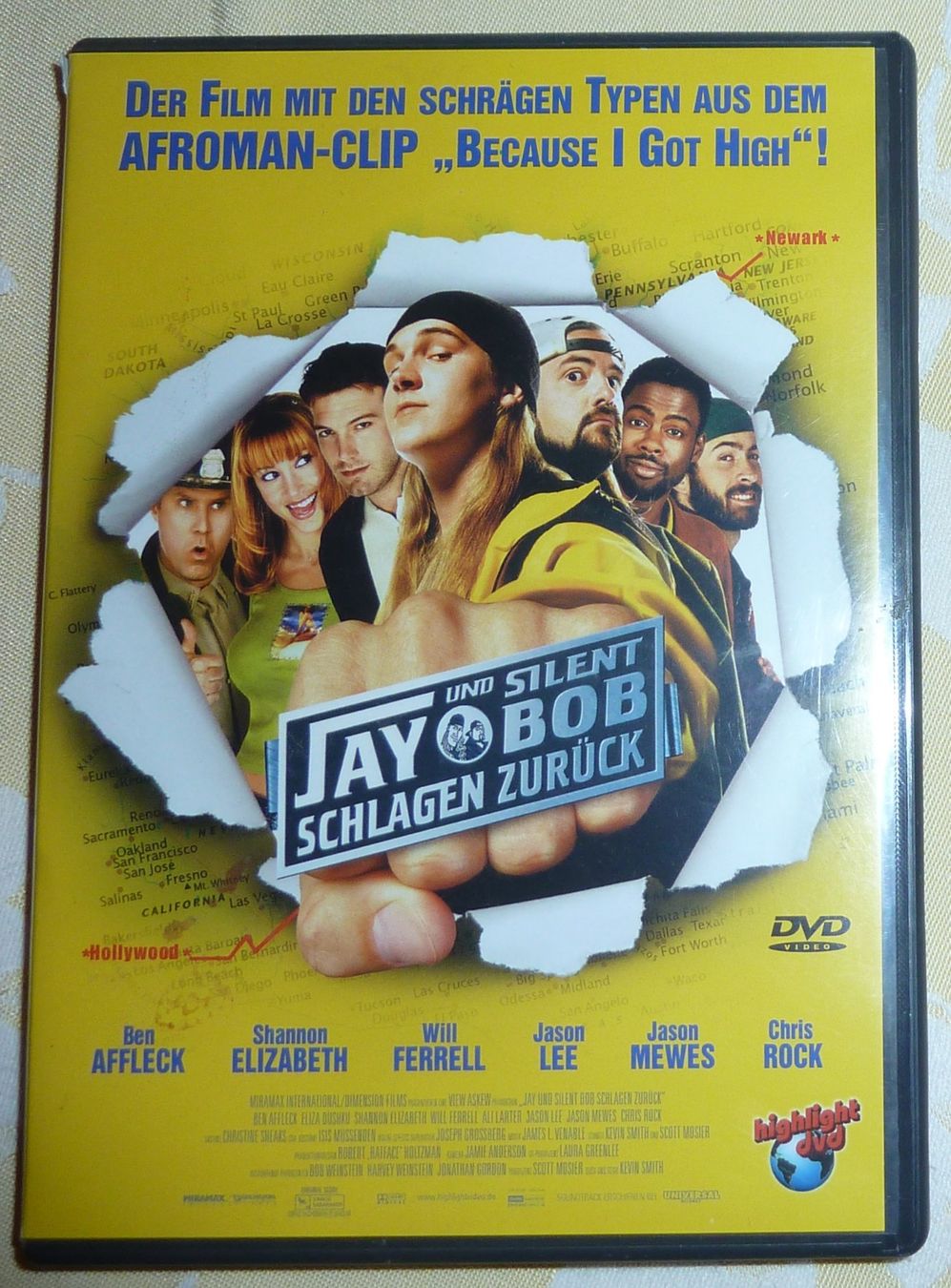 Alle DVDs: 5 Filme AFROMAN-CLIP, Jay & BOB – Gebraucht aus Siebnen von GluckPilz5684 5