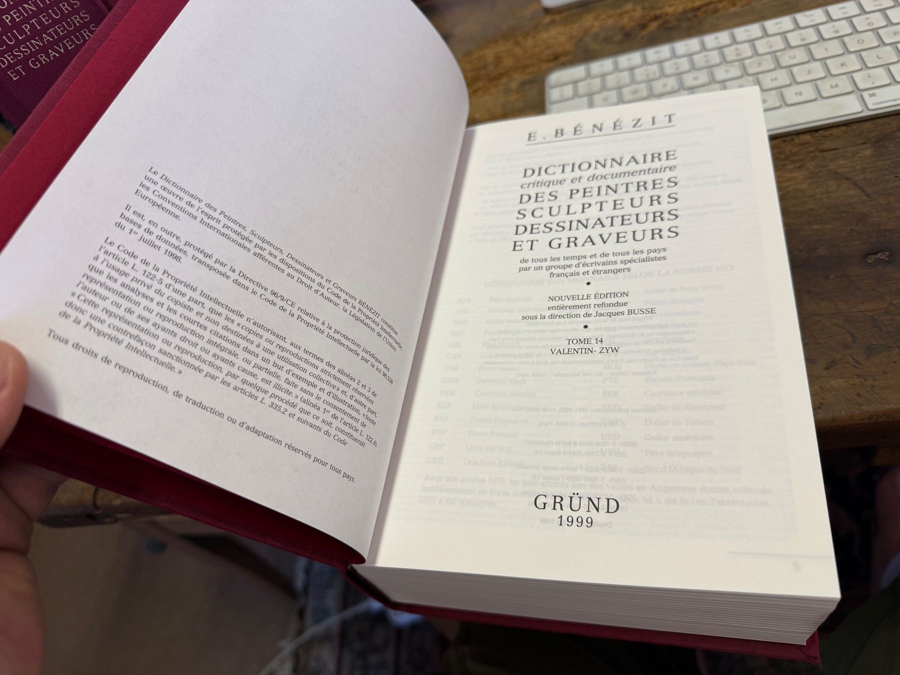 Livres: Benezit 2 Bände neuwertig – D'occasion à Bern par Jwpm66 1