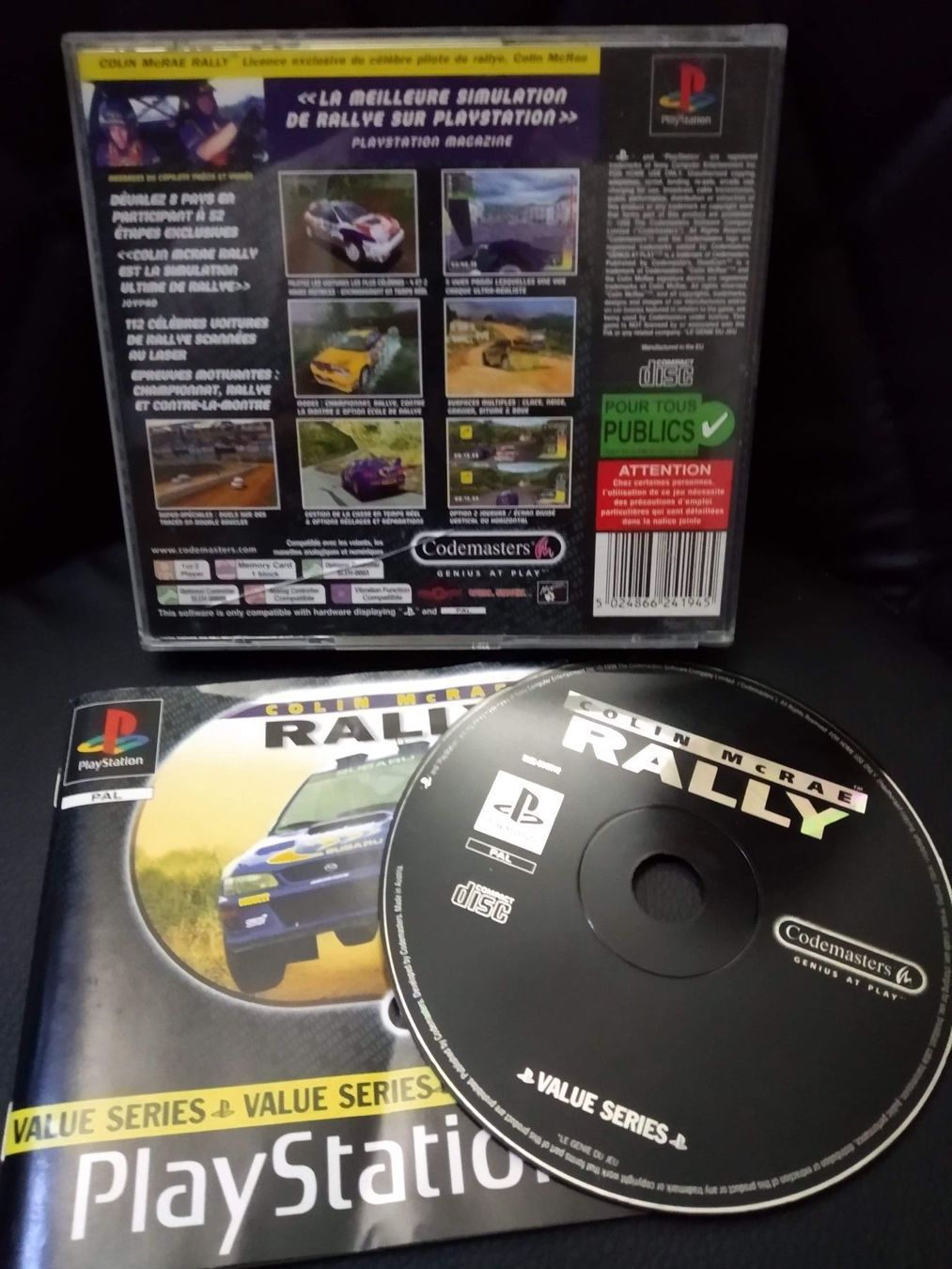 Sony Giochi: PlayStation 1 ; colin mcrae (CIB) – Usato da Fribourg venduto da PastGame 1