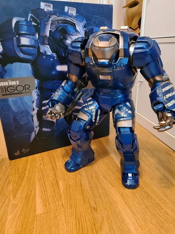 Hot Toys Mms215 Iron Man Mk38 Igor Action Figure 1/6 (Neu (gemäss ...