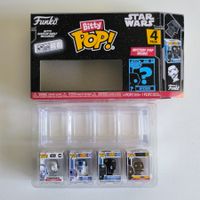 4x Funko Bitty Star Wars mit CHASE Stormtrooper & Display