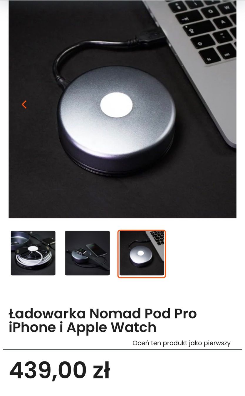 Belkin Docking station: NOMAD PODPRO Iphone AppleWatch /NP120CHF Lade- Dokingstation – Nuovo (secondo la descrizione) da Kölliken venduto da Hap-7 2