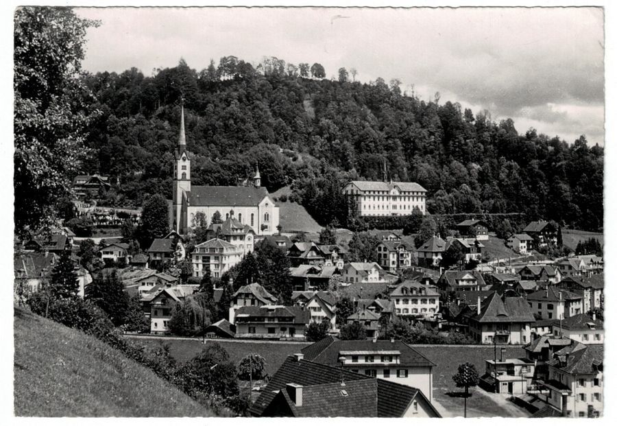 Ansichtskarten: Wolhusen, St. Josefshaus um 1940 – Gebraucht aus Frauenfeld von POML