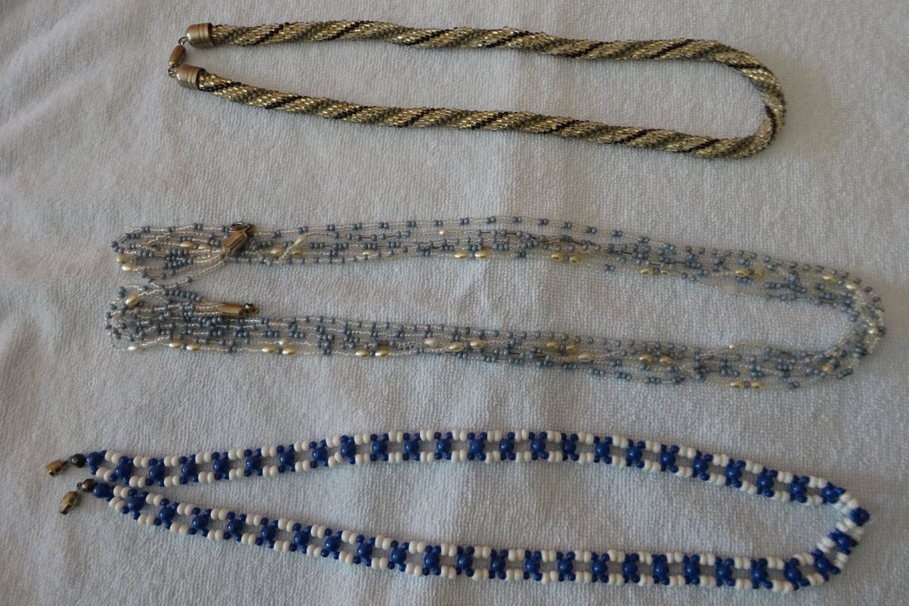 Catenine: 3 exklusive, handgefertigte Halsketten – Nuovo (secondo la descrizione) da Uznach venduto da Snoby