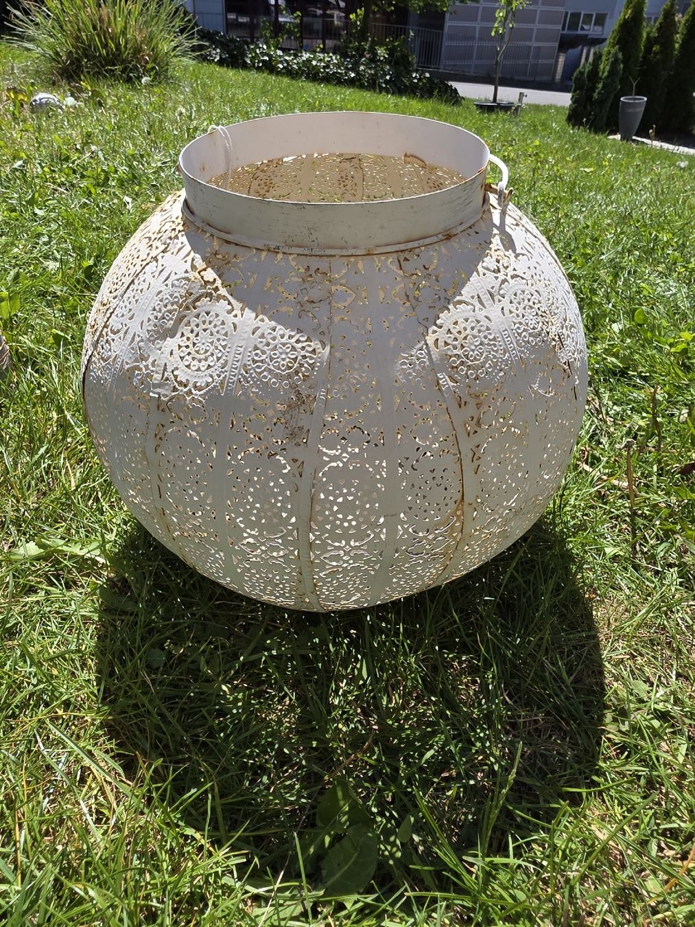 Tutte le decorazioni: Gartendeko Set: Giesskanne, Übertopf, Laterne Vintage – Usato da Wigoltingen venduto da Zuckerfee84 2