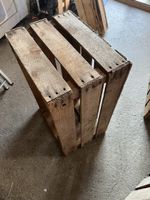 Holzkisten Vintage Look, ideal für Deko im Garten