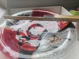 Anactacia Glassteller - Handgemacht