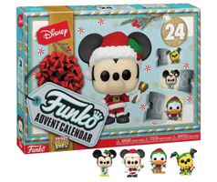 Adventskalender FUNKO POP DISNEY 24 Weihnachts-Figuren