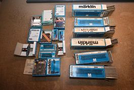 Märklin Geleise und Signale M System H0/AC