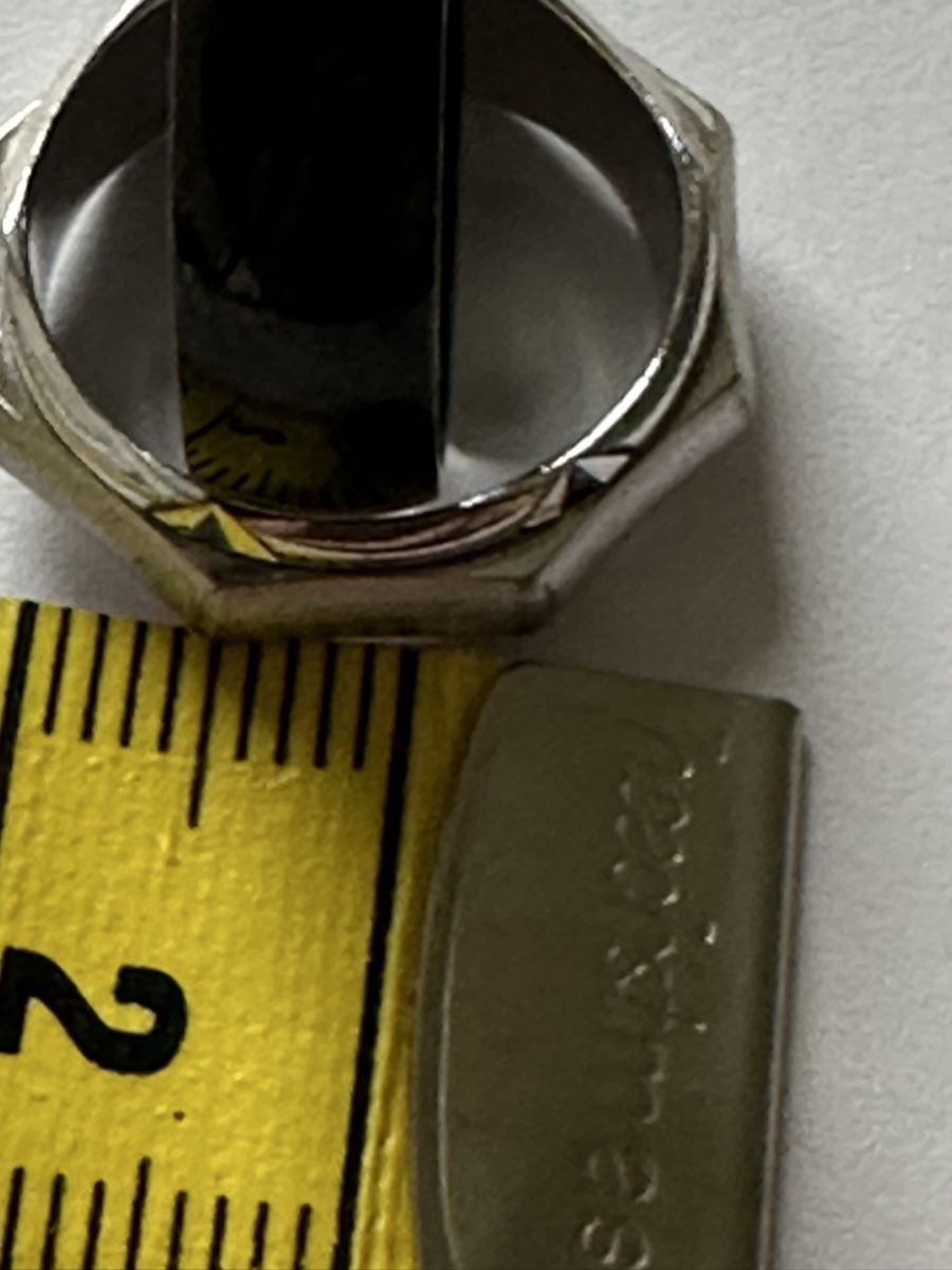 Anelli: Titan Ring schwarz Durchmesser 22mm gebraucht  – Usato da St.Gallen venduto da sangi56 3