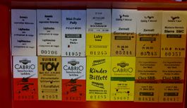 billets Edmondson / lot.