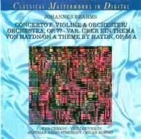 Brahms – Violin Concerto, Haydn Variations – 1991 – 1 CD