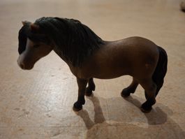 Schleich Dartmoor Pony Stute braun, 08