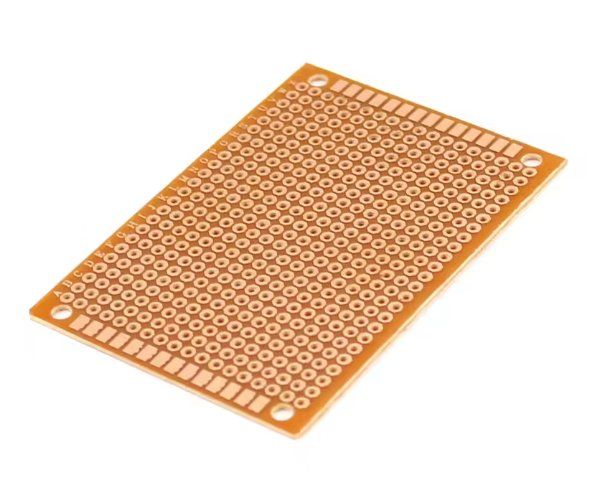 Arduino Componenti elettronici: 4x PCB Platinen Stripboard Veroboard 5x7 cm – Nuovo e nell'imballaggio originale da Münsterlingen venduto da Swissetronic 3