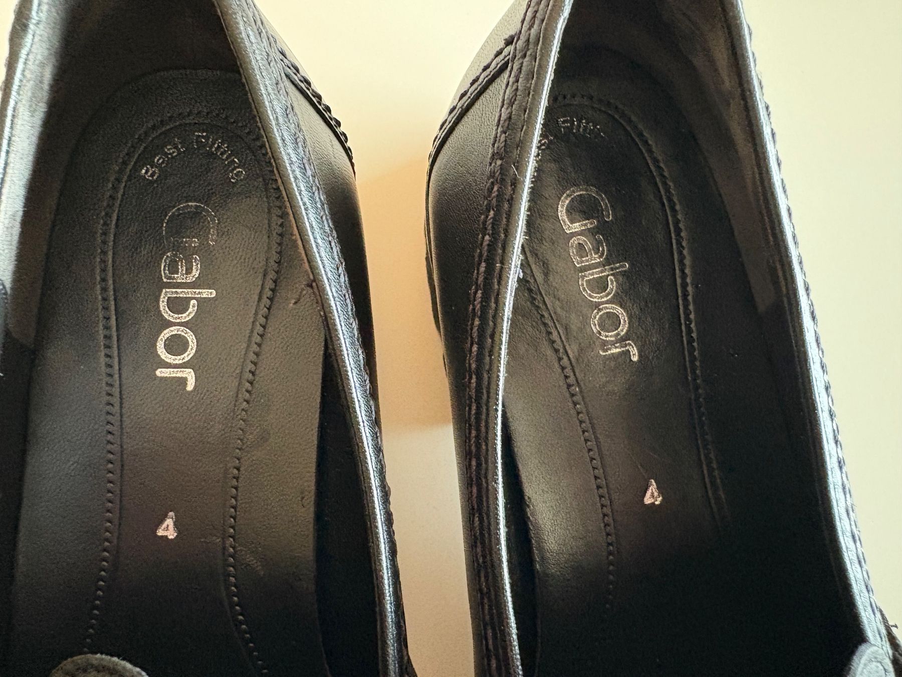 Gabor Damenschuhe: Gabor Leder Loafer schwarz Gr. 4 – Neu (gemäss Beschreibung) aus Weggis von Viva80 4