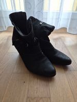 Elegante Marco Tozzi Stiefeletten aus Echtleder, Grösse 39