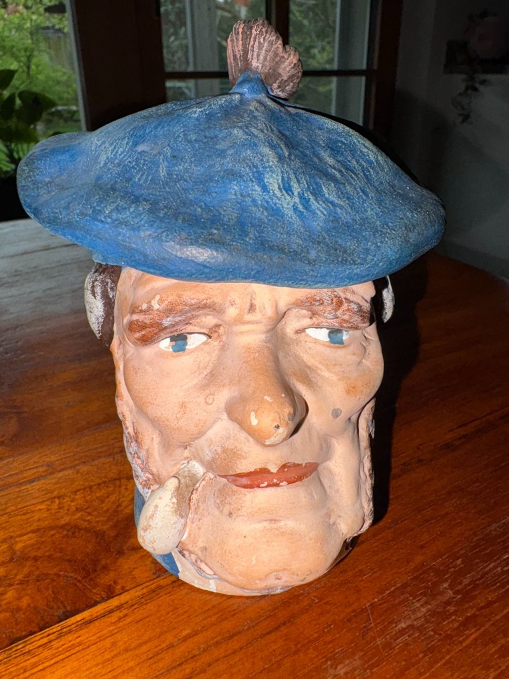Statuette: Antike Tabakdose - Porzelankopf - Steingutkopf- – Usato da Boppelsen venduto da roa_ccp9