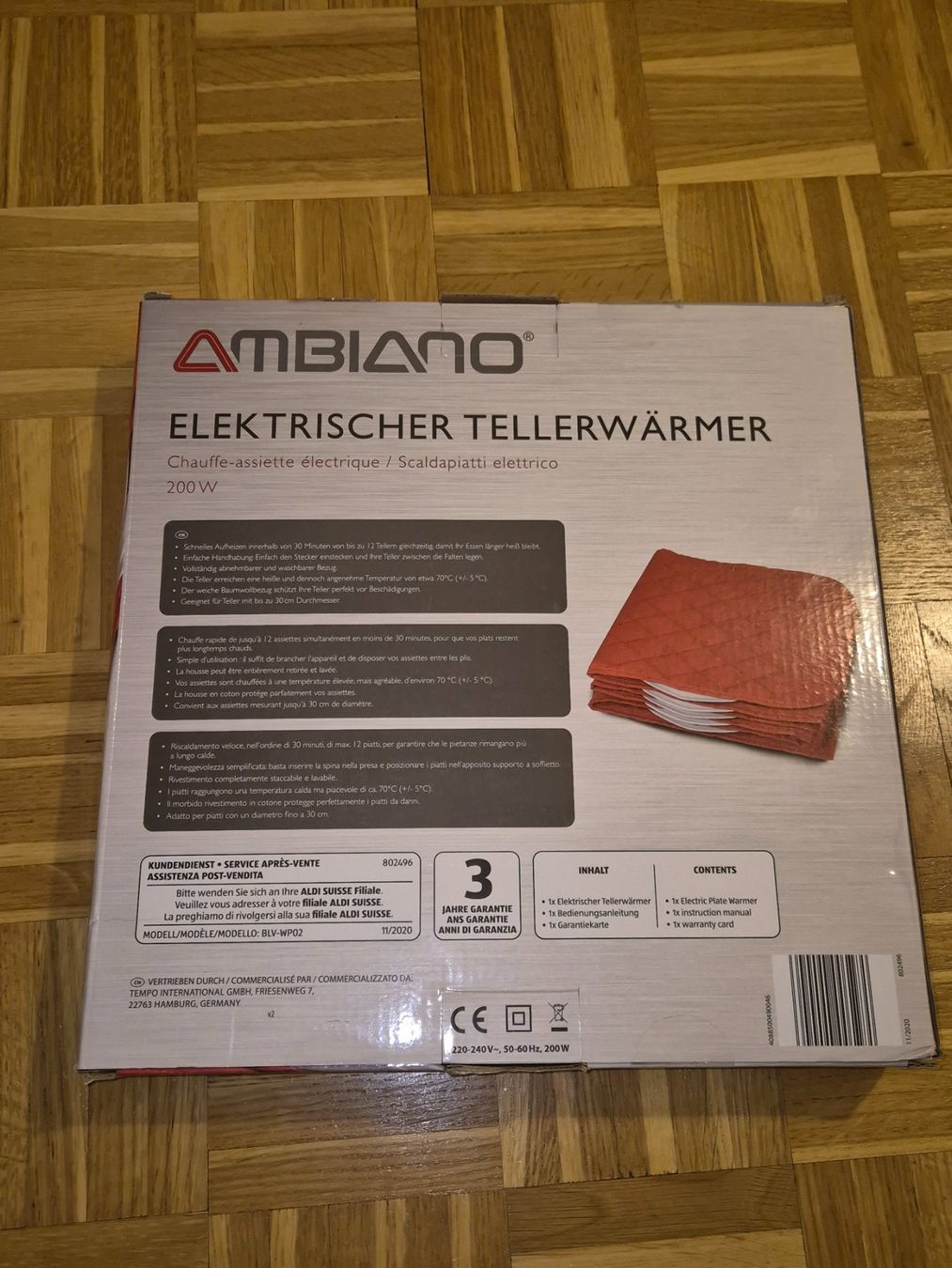 Ambiano Elettrodomestici da cucina: Tellerwärmer, elektrisch – Usato da Speicher venduto da joreim 3