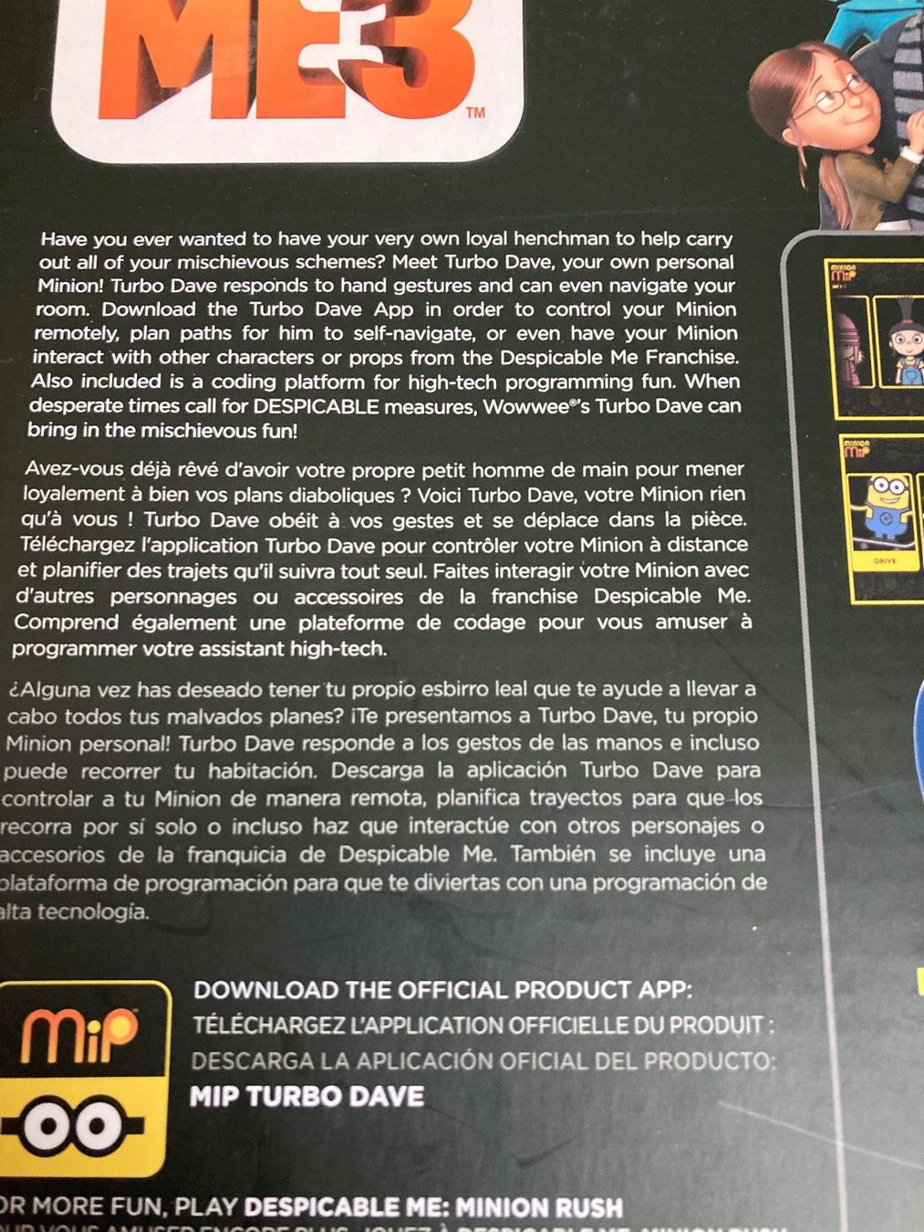 Spielzeuge: Minion Mip Turbo Dave Roboter – Neu und originalverpackt aus Emmenbrücke von JJ_89 4