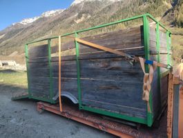Viehwagen/ Tiertransporter, Aufbau Aebi