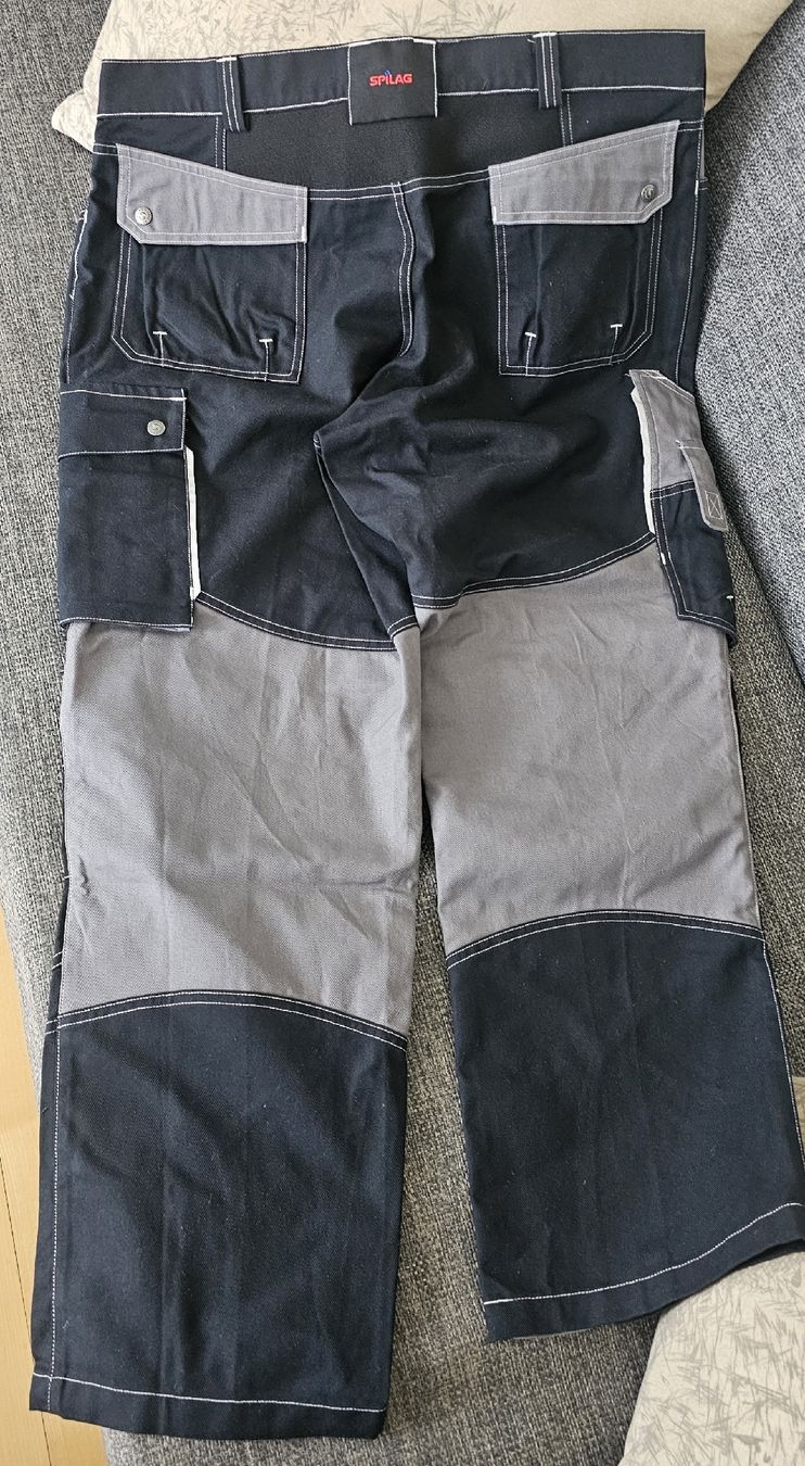 Spilag Pantaloni: Original Spilag Arbeitshose, Gr. 52, neu – Nuovo (secondo la descrizione) da Speicherschwendi venduto da Gian00