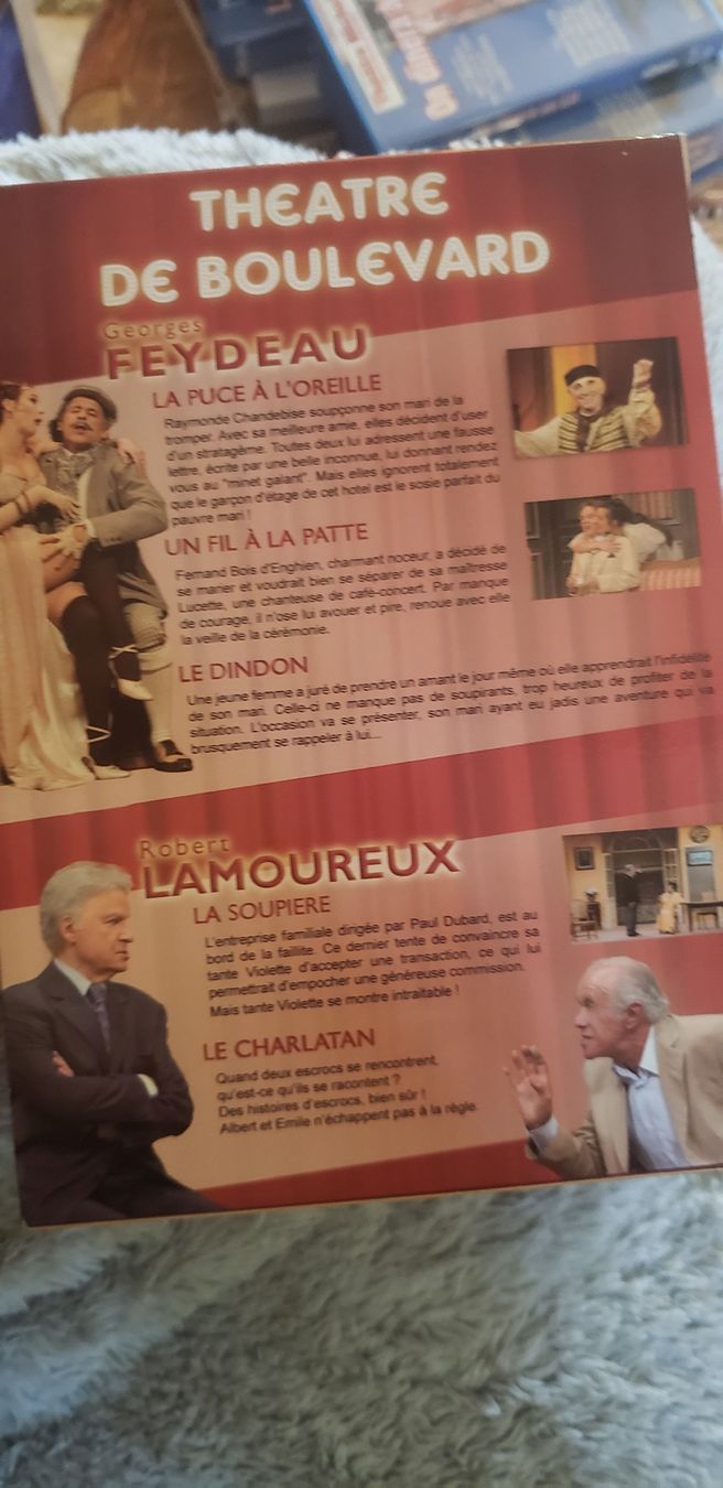 Tutti i DVDs: Théâtre de boulevard, 5 pièces  – Usato da Le Séchey venduto da Jill93 2
