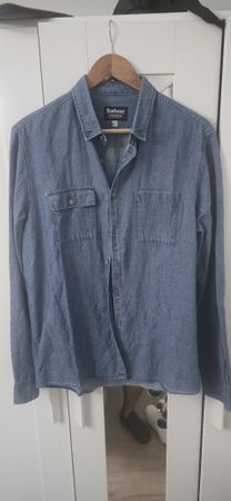 Chemise Barbour International en denim – Taille L –