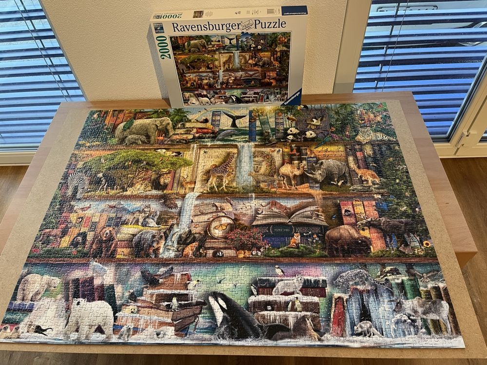 2000 Teile Puzzle: Die Herausforderung für Puzzle-Enthusiasten und die Freude am Detail