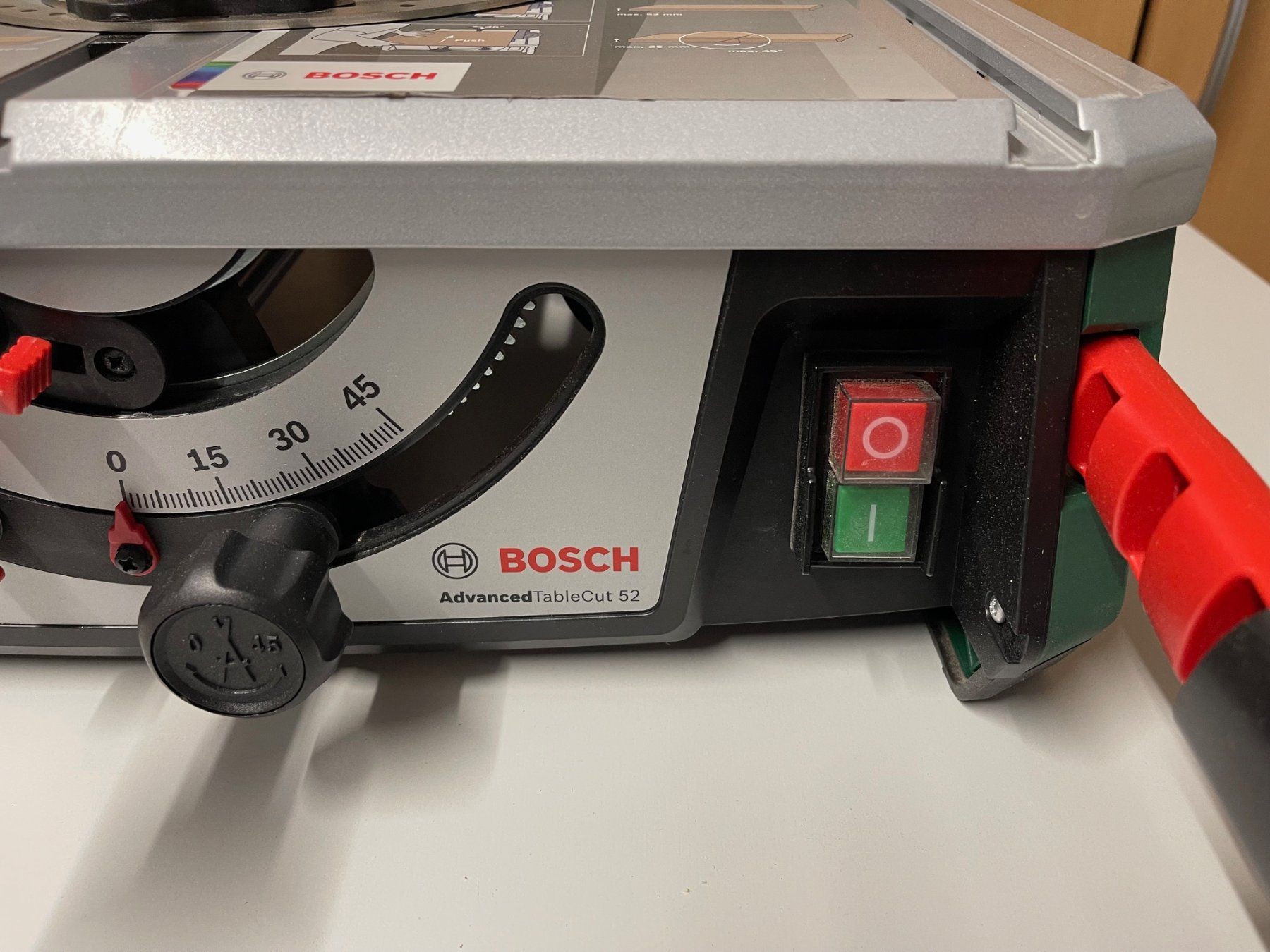 Bosch Sägen: Bosch Home & Garden Tischsäge AdvancedTableCut 52 – Gebraucht aus Bévilard von Vince3 4