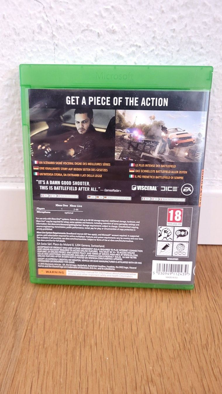 Microsoft Giochi: Xbox One - Battlefield Hardline – Usato da Münsingen venduto da DigitaleSpielecke 1
