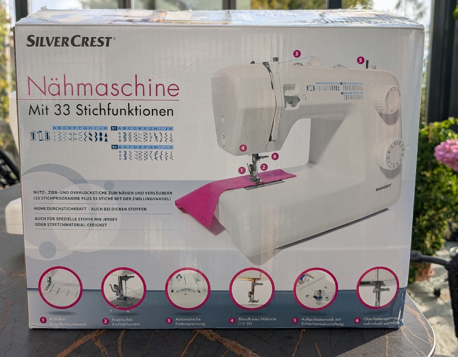 SilverCrest Nähmaschinen: Nähmaschine – Gebraucht aus Döttingen von mercedes04 4