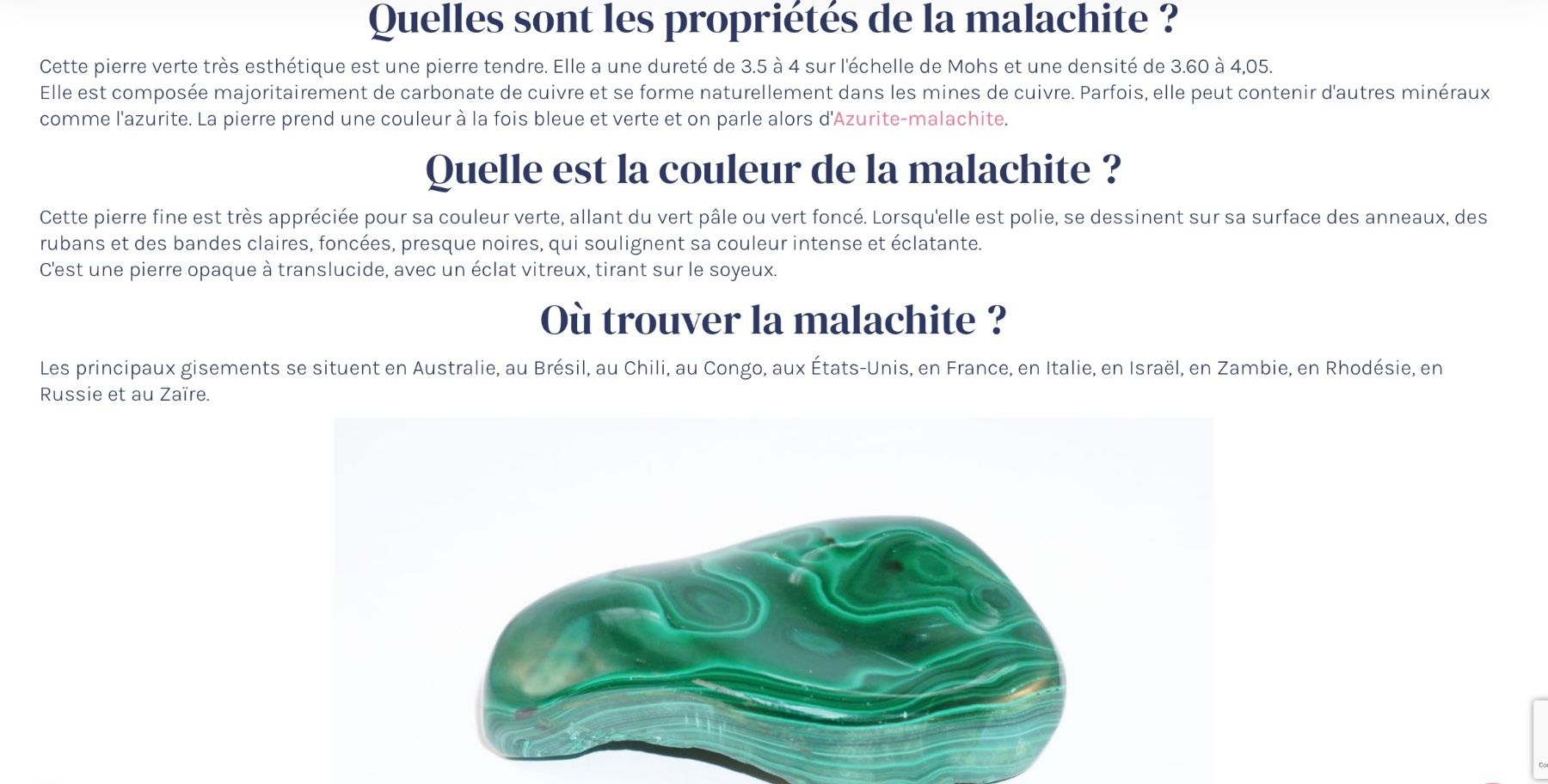 Spille & Fermagli: Sublime broche avec véritable pierre verte MALACHITE – Nuovo (secondo la descrizione) da Genève venduto da Mazelyne 7